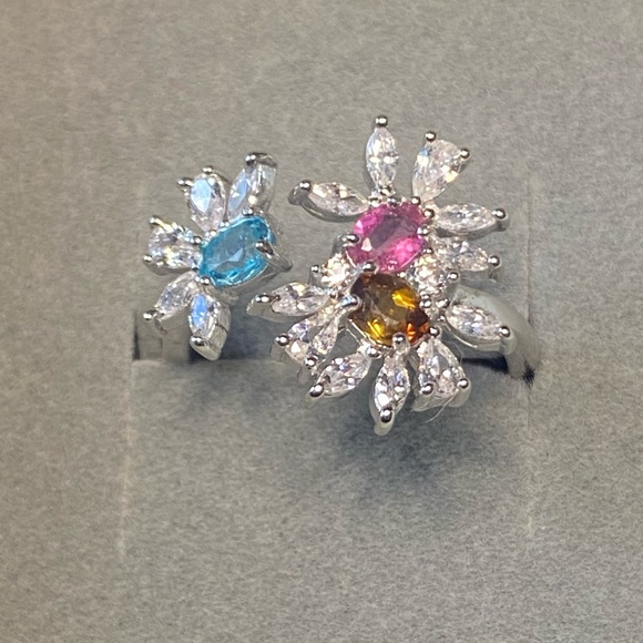 S925 designer Natural Tourmaline ring - Picture 14 of 16